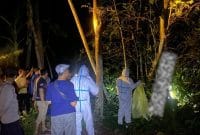 kondisi gantung diri tepat di samping tempat pemakaman umum desa