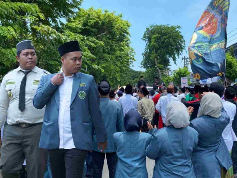 Ketua Pimpinan Wilayah Ikatan Pelajar Nahdlatul Ulama (PW IPNU) Jawa Tengah, Irfan Khamid. (A. Nandar/diengpost.com)