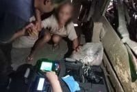 Tim Pelayanan Administrasi Terpadu Kecamatan (Paten) Kepil melakukan perekaman e-KTP ODGJ di Desa Jangkrikan, Kecamatan Kepil.