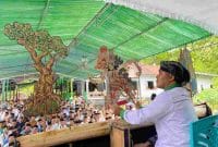 Pagelaran Wayang Santri dalam rangka  Turba Lembaga Seni Budaya Muslimin Indonesia (Lesbumi) PCNU Purworejo.