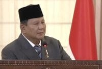 Presiden RI Prabowo Subianto.