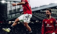 Debut Manis Carrick, MU Taklukkan Manchester City 2-0 di Old Trafford