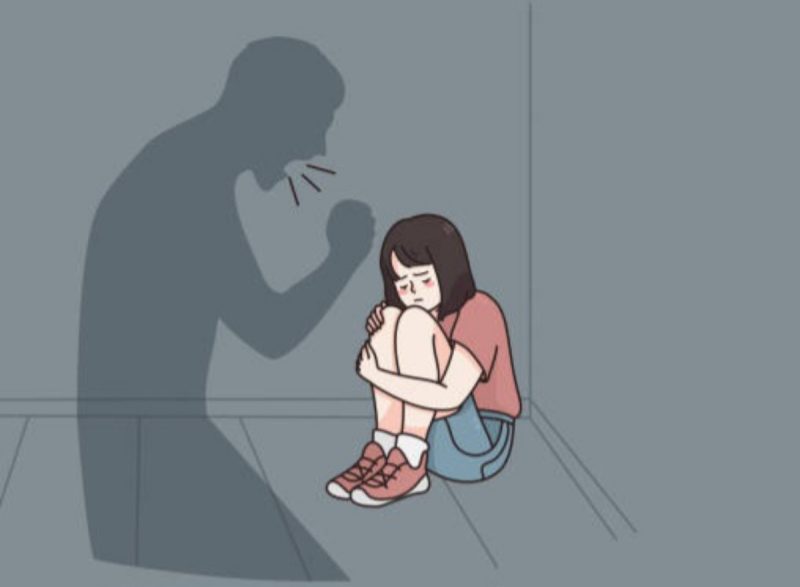 Gambar ilustrasi kekerasan pada anak.