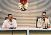 Pers rilis kasus dugaan korupsi Bupati Pekalongan.