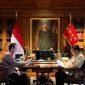 Presiden Prabowo saat bertemu Kapolri Jenderal Listyo Sigit Prabowo.