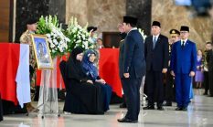 Presiden Prabowo Beri Penghormatan Terakhir bagi Prajurit TNI Gugur di Lebanon