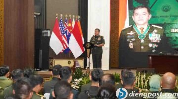 Kepala Staf Angkatan Darat Jenderal TNI Maruli Simanjuntak memberikan arahan penting bagi perwira militer baru.