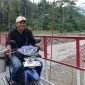 Kondisi jembatan stanmelo setelah di bangun kembali.