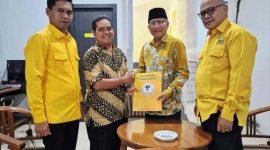 Penyerahan berkas susunan Kepengurusan Golkar Wonosobo periode 2026–2030 ke Kantor DPD I Partai Golkar Jawa Tengah di Semarang.