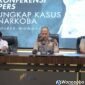 Pers rilis kasus peredaran tembakau sintetis di wilayah Wonosobo.