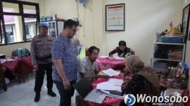 Tim Subbid Paminal Bidpropam Polda Jawa Tengah melakukan pengecekan di TK Kemala Bhayangkari 88 Polres Wonosobo, Jumat (26/6/2026).