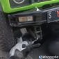 Mobil jeep wisata terlibat kecelakaan di wilayah Menjer, Garung, Wonosobo.