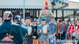 Grebeg Suran Lintas Agama dan Budaya ke-12 Tahun 2026 di Pendopo Kabupaten Wonosobo, Rabu (01/07/2026).