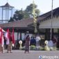 Prosesi serah terima Panji sebagai tanda dimulainya peringatan Hari Jadi Kabupate  Wonosobo.