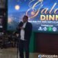 Menteri Lingkungan Hidup Jumhur Hidayat menghadiri Gala Dinner Tunas Bumi Fest di Pendopo Kabupaten Wonosobo pada Sabtu (8/8).