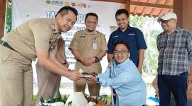 Acara Tasyakuran Hari Pers Nasional (HPN) ke-80, HUT ke-80 PWI, dan Hari Jadi ke-195 Kabupaten Purworejo, Senin (9/2/2026).