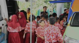 keg
Kegiatan Safari Perpustakaan Gema Literasi di Balai Desa Geparang, Kecamatan Purwodadi, Rabu (12/2/2026).