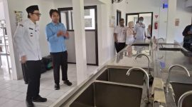 Wakil Bupati Purworejo Dion Agasi Setiabudi memimpin langsung sidak tersebut di Satuan Pelayanan Pemenuhan Gizi (SPPG) Kaliwungu.
