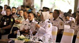 Bupati Yuli Hastuti saat menyampaikan komitmen itu saat menghadiri Rembug Pembangunan Provinsi Jawa Tengah Tahun 2026.