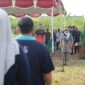 Bupati Yuli Hastuti sat memimpin langsung Apel Peringatan tingkat kabupaten Purworejo.