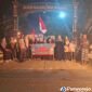 Ratusan santri dan warga Desa Ngampel sukses menggelar Pawai Obor Tahun Baru Islam 1448 H.