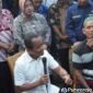 Menteri ESDM, Bahlil Lahadia saat menemui masyarakat Purworejo.