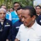 Menteri ESDM, Bahlil Lahadia saat menemui masyarakat Purworejo.