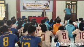 KONI Purworejo menggelar pembekalan khusus mengenai penanganan cedera olahraga bagi para atlet daerah.