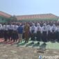 Foto bersama sesuai pembukaan MPLS SMK YPE Sawunggalih Kutoarjo, Purworejo.