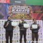 Atlet Karate Purworejo sukses naik podium di Kudus jelang Porprov Jateng 2026.