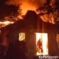 Kebakaran rumah di Wonotulus menghanguskan sebuah hunian warga di Dusun Krajan, Purworejo.