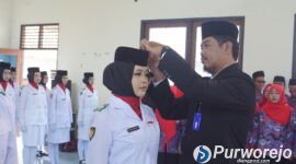 Resmi Dikukuhkan, 70 Paskibra Pituruh Siap Tuntaskan Tugas di HUT RI ke-81