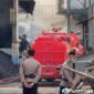 Kebakaran PT Unggulrejo Wasono melanda area fasilitas produksi tekstil di Kabupaten Purworejo pada Jumat (7/8/2026).