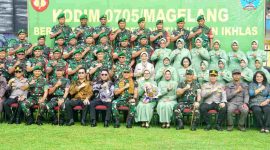 Panglima Kodam IV/Diponegoro, Mayjen TNI Achiruddin, melakukan kunjungan kerja ke Kodim 0705/Magelang, Kamis (22/1/2026). 
