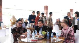 Wali Kota Magelang, Damar Prasetyono, saat menghadiri pelantikan Rotary Club of Magelang Borobudur di Pendopo Pengabdian, Jumat (23/1/2026).