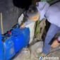  Tim gabungan Polresta Magelang dan Polsek Tegalrejo bongkar peredaran miras ilegal di Kecamatan Tegalrejo, Kabupaten Magelang. 