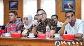 Pemkab Magelang saat menerima kunjungan Komisi E DPRD Jawa Tengah di Ruang Cemerlang Setda Magelang pada Rabu (29/7/2026).
