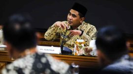 Wakil Gubernur Jawa Tengah, Taj Yasin Maimoen, usai menerima kunjungan kerja Komisi VIII DPR RI di Kantor Gubernur Jateng, Kamis (22/1/2026).