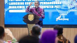 Sekretaris Daerah Provinsi Jawa Tengah, Sumarno dalam acara di Pati 