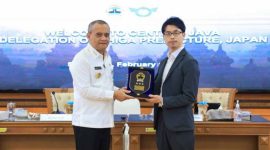 Gubernur Jawa Tengah, Ahmad Luthfi, menerima langsung kunjungan delegasi Prefektur Shiga di kantornya, Rabu (11/2/2026).