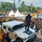 Pendukung Wiwid Cebong di Musda Golkar Wonosobo.