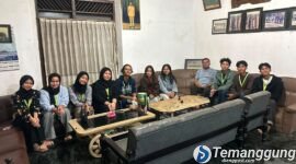 Tim Kuliah Kerja Nyata (KKN) Tematik IDBU 56 Universitas Diponegoro di Temanggung.