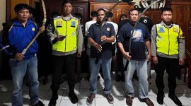 Polres Kebuken berhasil mengamankan remaja yang bawa sajam.
