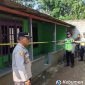 Polisi melakukan olah TKP kasus penganiayaan di Buayan Kebumen.